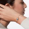 imageCicy Bell Evil Eye Bracelet 18k Gold Plated Turquoise Zirconia Link Bracelets Trendy Jewelry Gift for Women Adjustable 59quot with 19 ExtenderGold