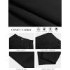 imageCicy Bell Womens Baggy Barrel Horseshoe Pants Casual Wide Leg Mid Rise Cropped Pants with PocketsBlack