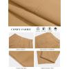 imageCicy Bell Womens Baggy Barrel Horseshoe Pants Casual Wide Leg Mid Rise Cropped Pants with PocketsKhaki