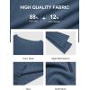 imageCicy Bell Womens Bell Long Sleeve Tops Going Out Knitted Fall Pullover Lightweight Sweater ShirtsBlue