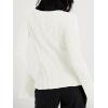 imageCicy Bell Womens Bell Long Sleeve Tops Going Out Knitted Fall Pullover Lightweight Sweater ShirtsWhite