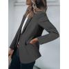 imageCicy Bell Womens Casual Blazers Open Front Long Sleeve Work Office Suit Jackets BlazerBlackgrey