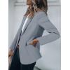 imageCicy Bell Womens Casual Blazers Open Front Long Sleeve Work Office Suit Jackets BlazerDark Grey