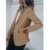 imageCicy Bell Womens Casual Blazers Open Front Long Sleeve Work Office Suit Jackets BlazerDark Khaki