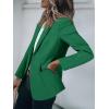 imageCicy Bell Womens Casual Blazers Open Front Long Sleeve Work Office Suit Jackets BlazerDeep Green