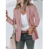imageCicy Bell Womens Casual Blazers Open Front Long Sleeve Work Office Suit Jackets BlazerNude Pink