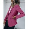 imageCicy Bell Womens Casual Blazers Open Front Long Sleeve Work Office Suit Jackets BlazerPurple