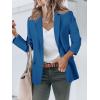 imageCicy Bell Womens Casual Blazers Open Front Long Sleeve Work Office Suit Jackets BlazerRoyal Blue