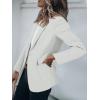 imageCicy Bell Womens Casual Blazers Open Front Long Sleeve Work Office Suit Jackets BlazerWhite