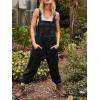 imageCicy Bell Womens Casual Overalls Baggy Adjustable Straps Bib Jogger Jumpsuits Cute Cozy OutfitsBlack