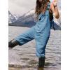 imageCicy Bell Womens Casual Overalls Baggy Adjustable Straps Bib Jogger Jumpsuits Cute Cozy OutfitsBluish Gray