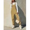 imageCicy Bell Womens Casual Overalls Baggy Adjustable Straps Bib Jogger Jumpsuits Cute Cozy OutfitsKhaki