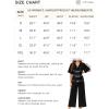 imageCicy Bell Womens Elegant V Neck Jumpsuits Dressy Casual Short Sleeve Wide Leg Long Pants RompersNavy