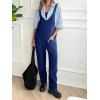 imageCicy Bell Womens Fleece Overalls Jumpsuits Loose Fit V Neck Sleeveless Jumpsuit Sherpa Fuzzy Fall OutfitsNavy