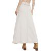 imageCicy Bell Womens High Waisted Corduroy Maxi Skirts Split Aline Casual Fall Long SkirtBeige