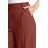 imageCicy Bell Womens High Waisted Wide Leg Pants Work Office Dress Slacks with Pockets Casual Elastic Waist TrousersCaramel Colour