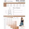 imageCicy Bell Womens Jean Skirts Casual Wrap Button Asymmetrical Hem Summer Denim Mini SkirtLight Blue
