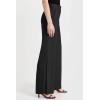 imageCicy Bell Womens Side Split Dress Pants Elastic High Waisted Wide Leg Business Casual Trousers with PocketsCool Black