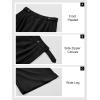 imageCicy Bell Womens Wide Leg Dress Pants High Waisted Pleated Casual Work Office Cuffed TrousersBlack