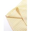 imageCicy Bell Womens Work Blouse Striped Button Down Shirts V Neck 34 Sleeve Dressy Casual TopsBeige Yellow