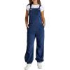 imageCicy Bell Womens Baggy Denim Overalls Loose Fit Lantern Jogger Leg Jean Jumpsuit with PocketsNavy