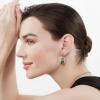 imageCicy Bell Womens Earrings Platinum Plated Cubic Zirconia Elegant Earrings Birthday Gifts Vintage Dangle EarringsWhite Gold