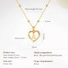 imageCicy Bell Womens Initial Necklace for Women 18k Gold Plated Shell Personalized Letter Pendant Necklace 177 with 2 ExtenderStyle 2AGold