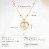 imageCicy Bell Womens Initial Necklace for Women 18k Gold Plated Shell Personalized Letter Pendant Necklace 177 with 2 ExtenderStyle 2BGold