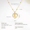 imageCicy Bell Womens Initial Necklace for Women 18k Gold Plated Shell Personalized Letter Pendant Necklace 177 with 2 ExtenderStyle 2KGold