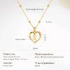 imageCicy Bell Womens Initial Necklace for Women 18k Gold Plated Shell Personalized Letter Pendant Necklace 177 with 2 ExtenderStyle 2SGold