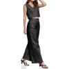 imageCicy Bell Womens 2 Piece Striped Outfits Sleeveless V Neck Blazer Vest and Loose Wide Leg Pants SuitBlack