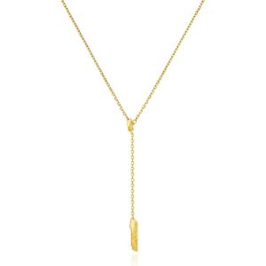 imageCicy Bell 18k Gold Plated Y Shaped Pendant Necklace for Women Butterfly Dainty Bead Chain Drop Necklace Trend Jewelry Gift 177quot  19quot ExtenderStyle CGold