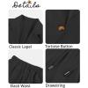 imageCicy Bell Womens 2 Piece Suit Sets Casual Long Sleeve Blazer Jackets and High Waisted Shorts OutfitsBlack