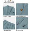 imageCicy Bell Womens 2 Piece Suit Sets Casual Long Sleeve Blazer Jackets and High Waisted Shorts OutfitsGreen