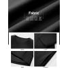 imageCicy Bell Womens Cropped Winter Pea Coats Business Casual Open Front Cardigan Jackets OuterwearBlack