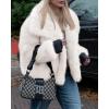 imageCicy Bell Womens Faux Fur Coat Winter Shaggy Casual Oversized Lapel Jackets Warm Fuzzy OuterwearWhite