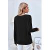imageCicy Bell Womens Short Sleeve Shirts Crewneck Loose Casual Summer Basic Tees TopsZz1black