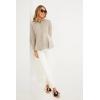 imageCicy Bell Womens Button Down Shirts Collared V Neck Long Sleeve Peplum Tiered Blouse TopsLight Khaki