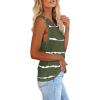 imageCicy Bell Womens Casual Tank Tops Crewneck Sleeveless Summer Cotton Tee ShirtsZ3army Green