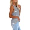 imageCicy Bell Womens Casual Tank Tops Crewneck Sleeveless Summer Cotton Tee ShirtsZ3grey