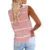 imageCicy Bell Womens Casual Tank Tops Crewneck Sleeveless Summer Cotton Tee ShirtsZ3zpink