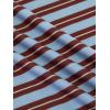 imageCicy Bell Womens Long Sleeve Rugby Polo Shirts Oversized Striped Collared Sweatshirt Color Block Tunic TopsBlue