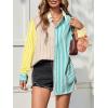 imageCicy Bell Womens Color Block Striped Button Down Shirts Oversized Trendy Casual Blouses Long Sleeve TopsBlue