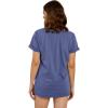 imageCicy Bell Womens Dandelion Print T Shirts Cute Graphic Tees Short Sleeve Summer Cotton Tee TopsBlue
