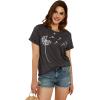 imageCicy Bell Womens Dandelion Print T Shirts Cute Graphic Tees Short Sleeve Summer Cotton Tee TopsDark Grey