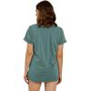 imageCicy Bell Womens Dandelion Print T Shirts Cute Graphic Tees Short Sleeve Summer Cotton Tee TopsGreen