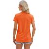 imageCicy Bell Womens T Shirts Short Sleeve Tees Sunflower Graphic Loose Summer TopsFluorescent Orange