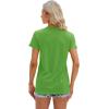 imageCicy Bell Womens T Shirts Short Sleeve Tees Sunflower Graphic Loose Summer TopsGreen