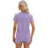 imageCicy Bell Womens T Shirts Short Sleeve Tees Sunflower Graphic Loose Summer TopsLight Purple