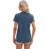 imageCicy Bell Womens T Shirts Short Sleeve Tees Sunflower Graphic Loose Summer TopsNavy